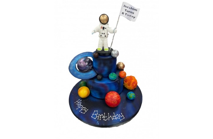 Space Tiered Cake